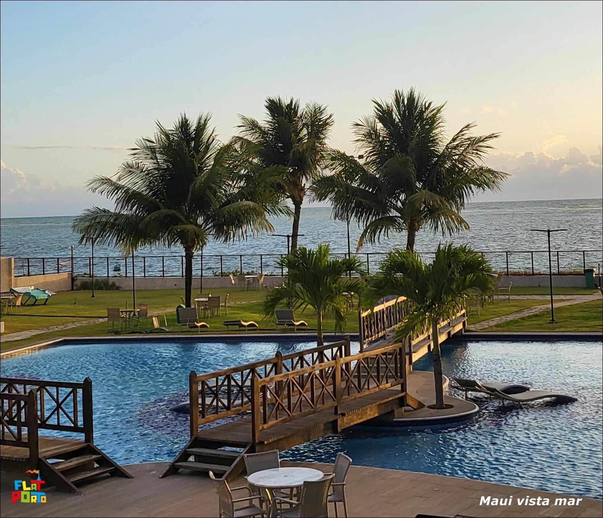 Flat Fantastico Na Beira Mar Em Tamandare Apartment Exterior photo